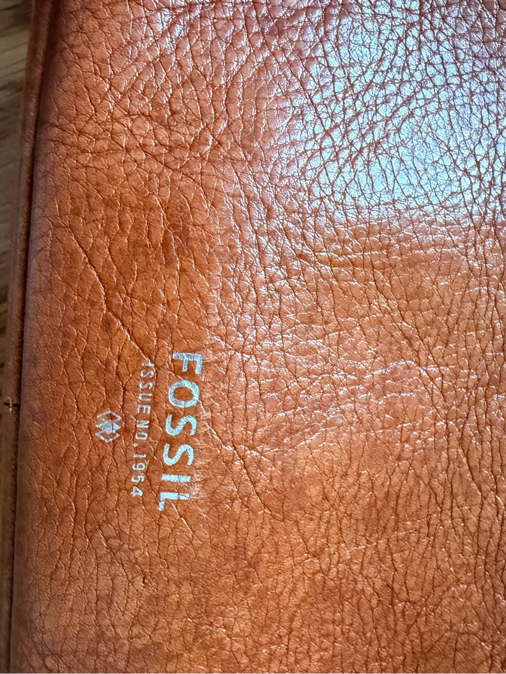 Leather Fossil purse - Picture 6 of 12
